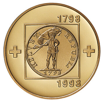 Schweiz 100 Franken 1998 B Helvetische Republik (ME)