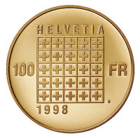 Schweiz 100 Franken 1998 B Helvetische Republik (ME)